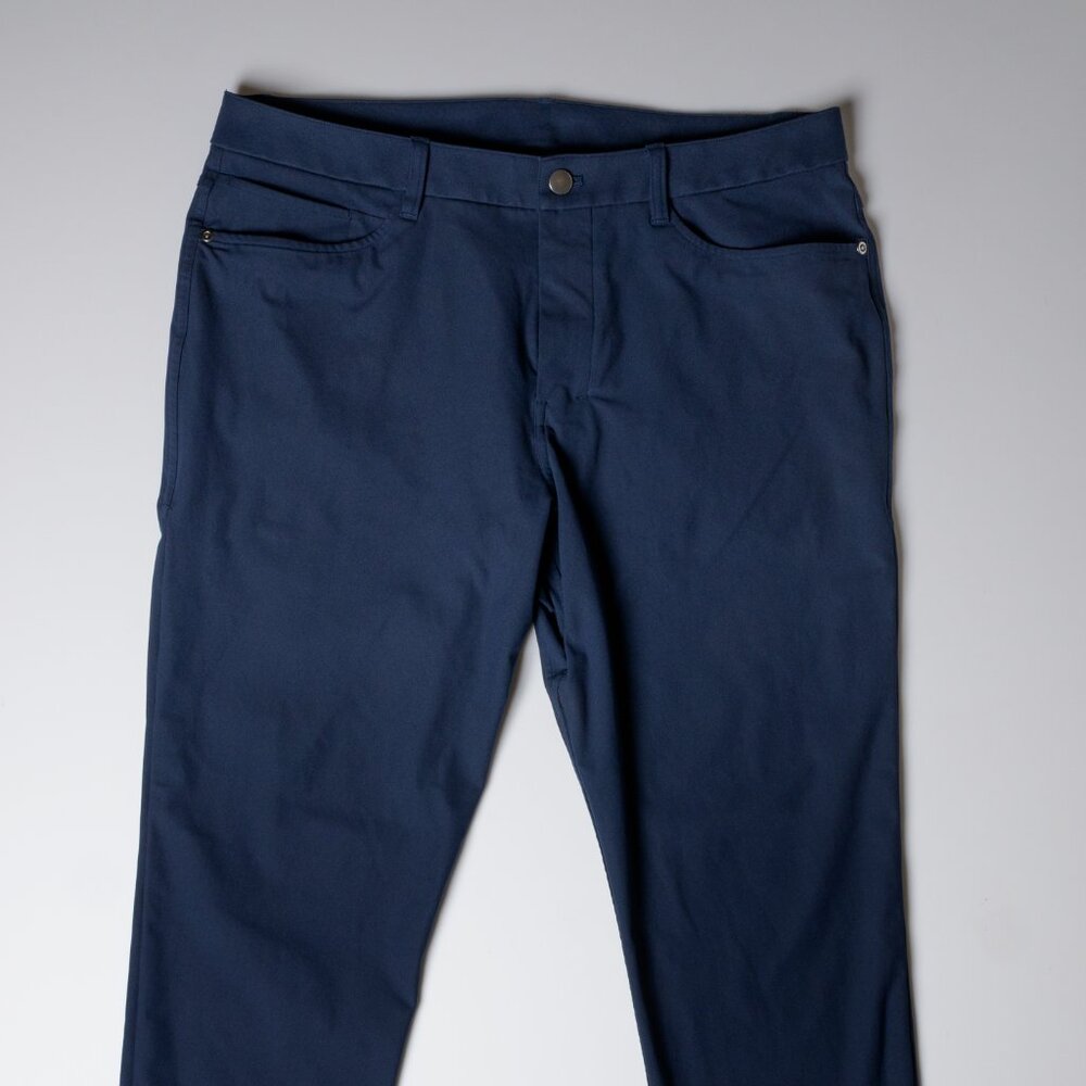 Lululemon ABC Slim-Fit 5Pkt Pant  *Warpstreme True Navy 34x30